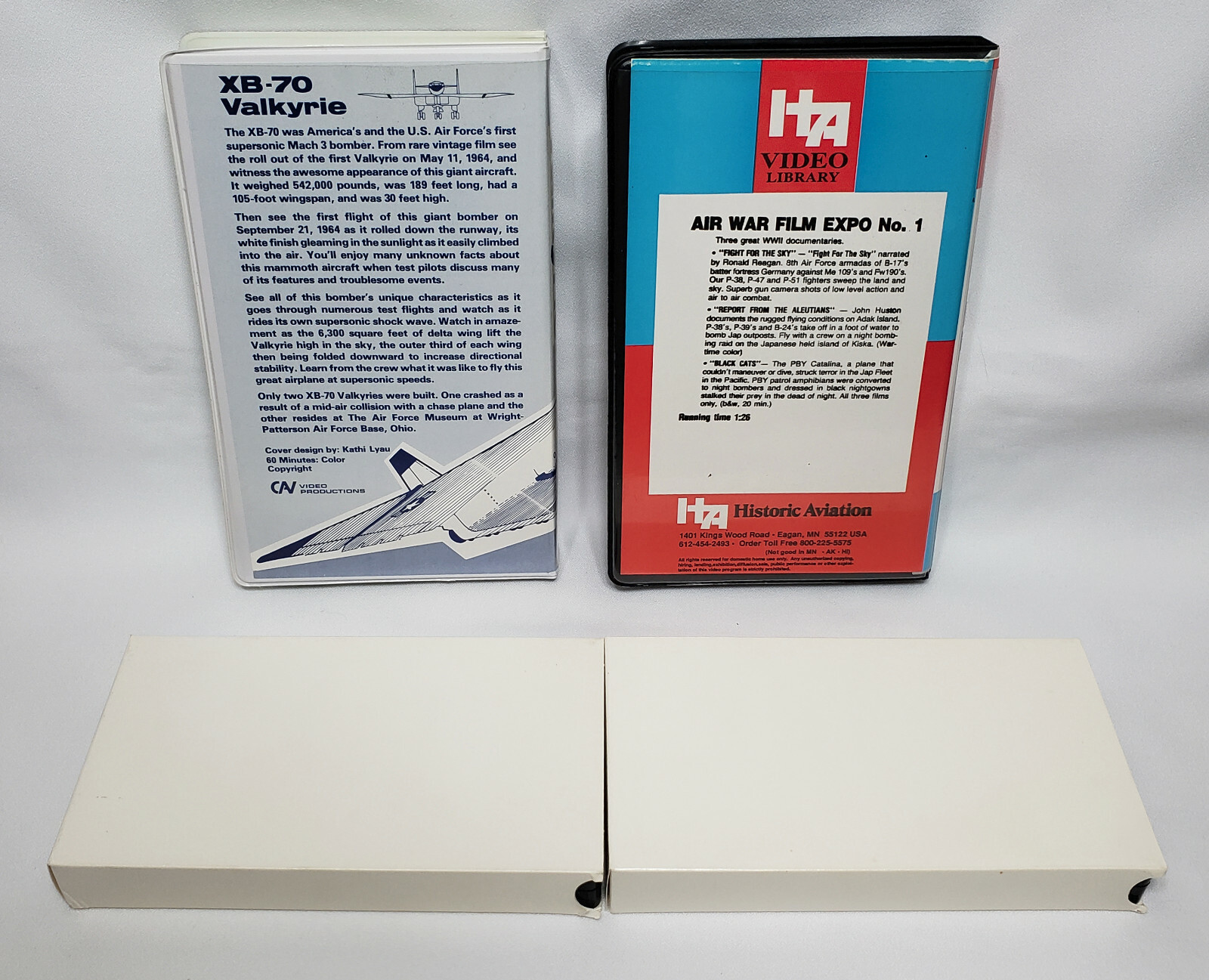 XB-70 Valkyrie A&B Flying Great Combat Planes Historic Aviation Air War Expo VHS