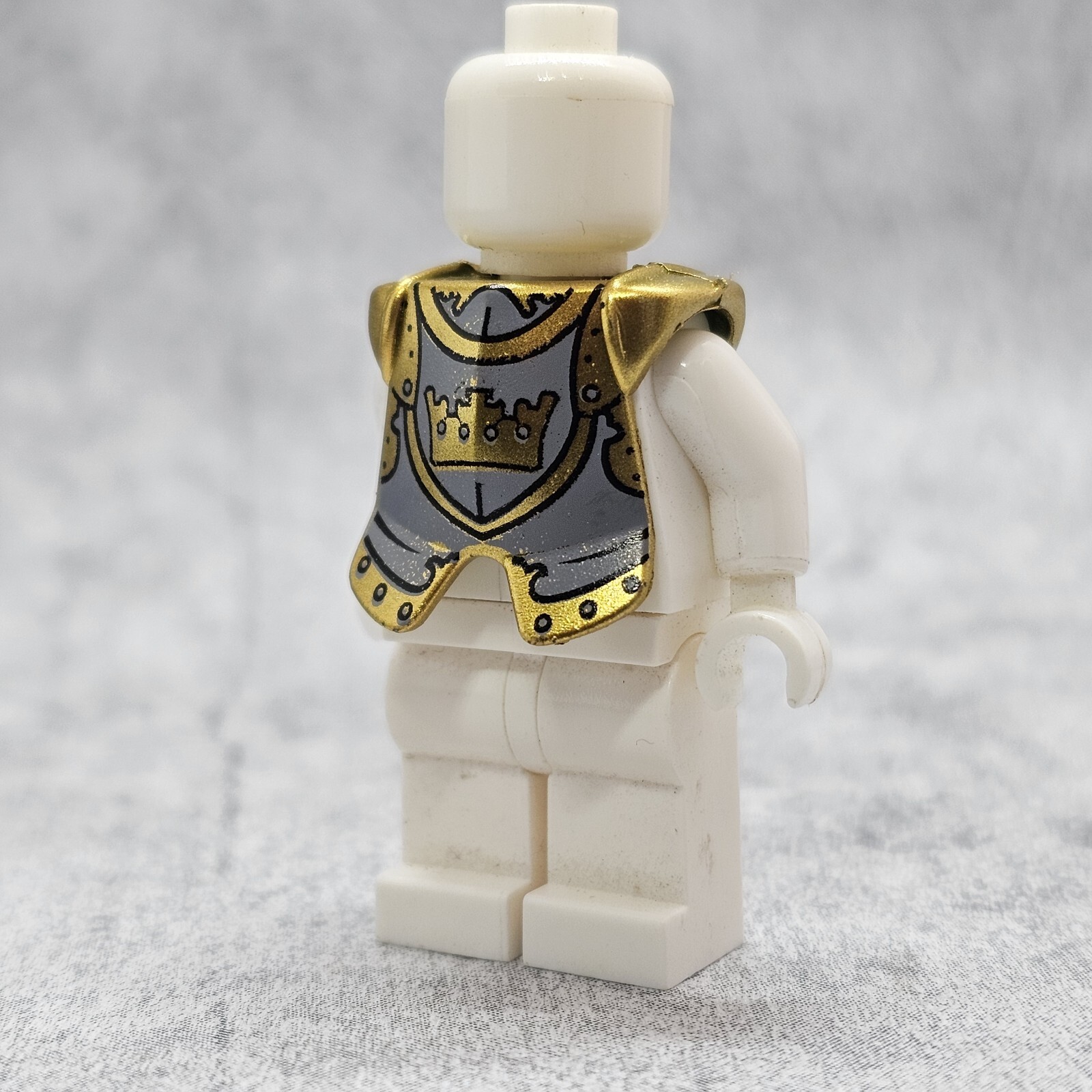 5pack Custom Gold Crown Armor Blocks Accessories for Minifigures Ga6734