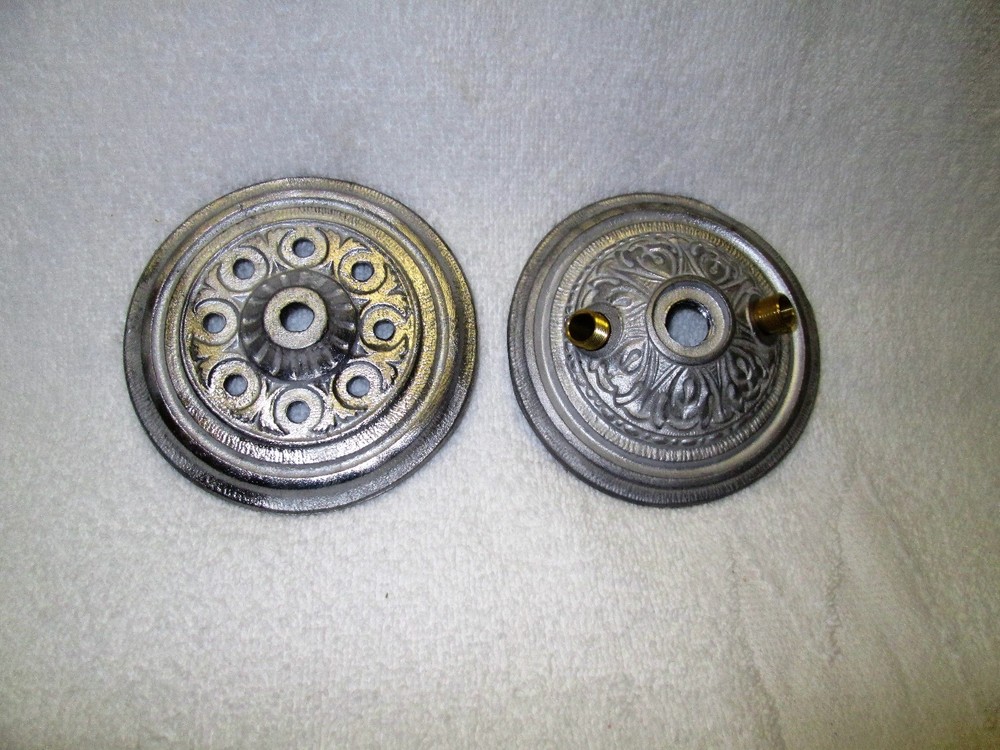 TOP AND BOTTOM SHADE HOLDER FOR EMPIRE PANEL LAMP SHADE