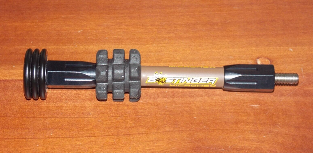 Bee Stinger MicroHex 6" Stabilizer in Brown Finish - B Stinger