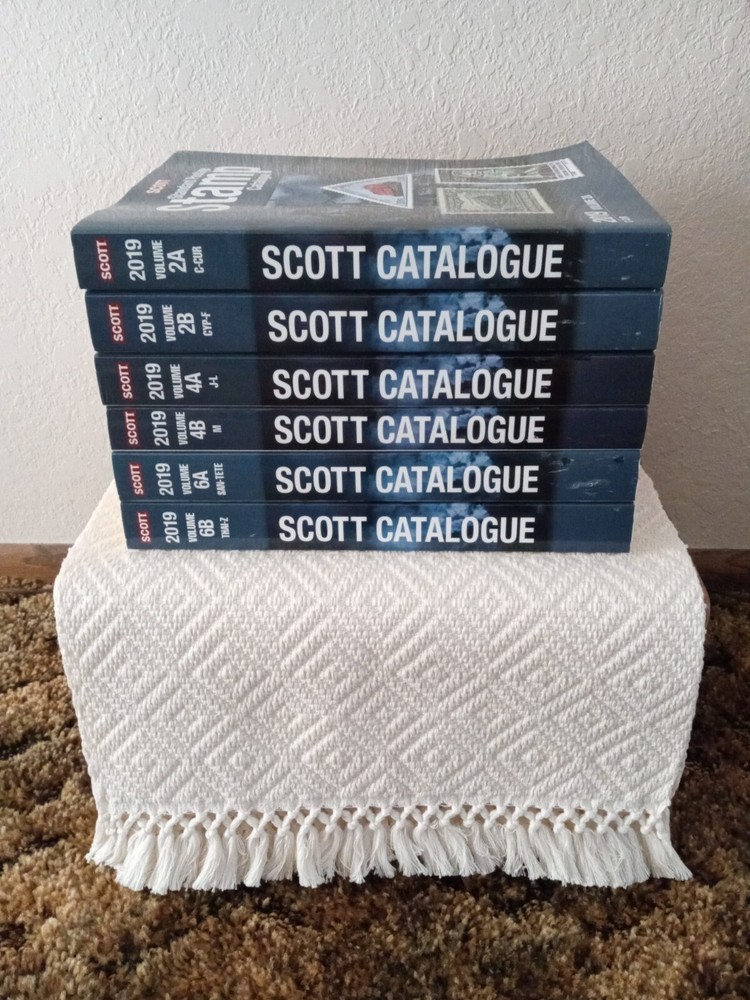 2019 Scott Catalogues  1/2 Set:2A-B, 4A-B, 6A-B