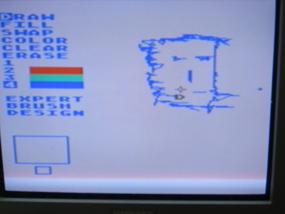 Super Sketch G2300 (1984) for Atari Home Computers Video Graphics #2