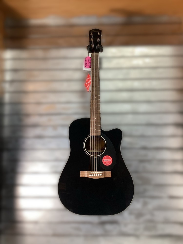 Fender CD-60SCE Dreadnought-Black