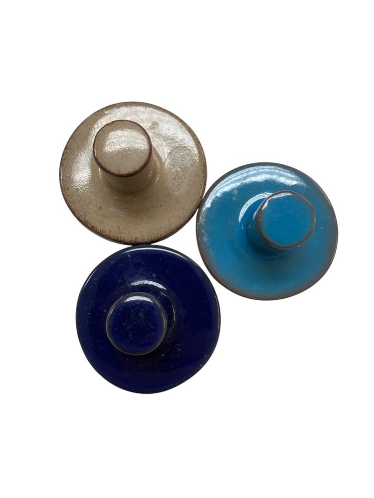Terracotta Clay Cookie Ink Stamps Set 3