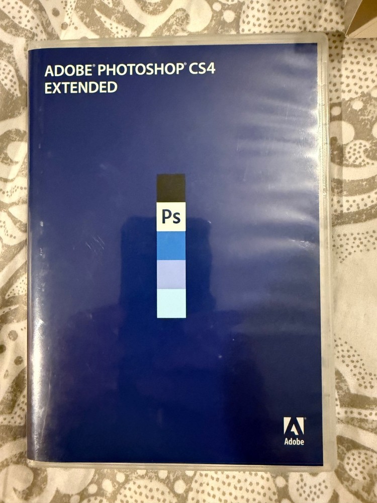 Adobe Photoshop CS4 Extended Student Edition with code for Serial Number VG MAC