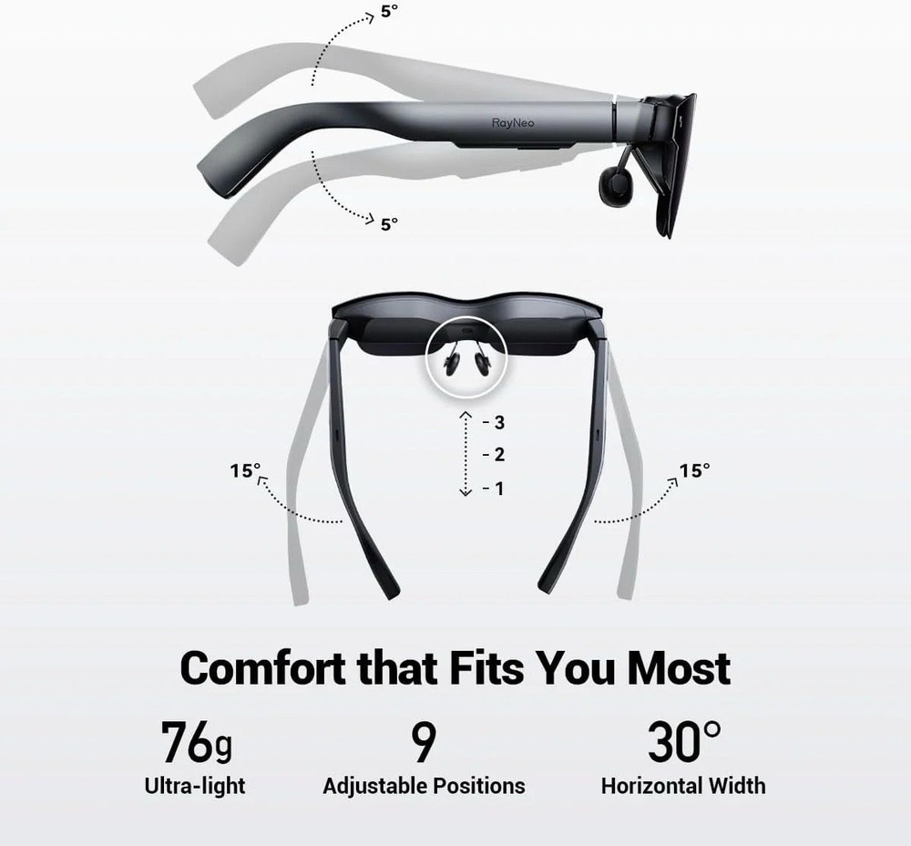 RayNeo Air 2 AR Glasses