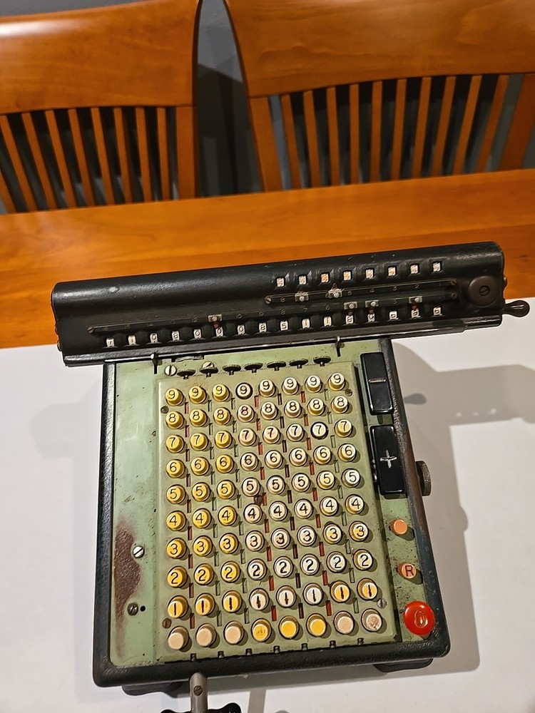 Monroe No 1 High Speed Adding Machine Calculator Electric Untested
