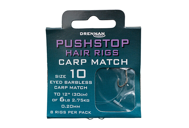 Drennan Barbless Pushstop Rigs Carp Match