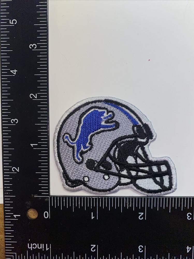 Detroit Lions iron on patch