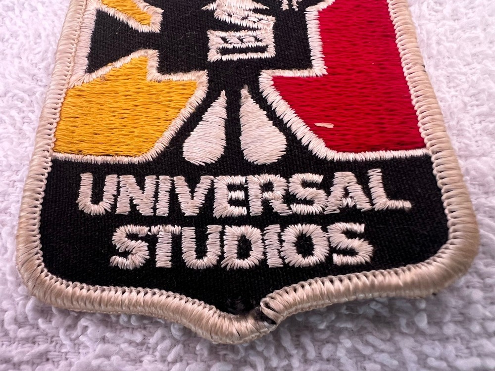 Universal Studios Patch 2 5/8" x 3 5/8" Vintage