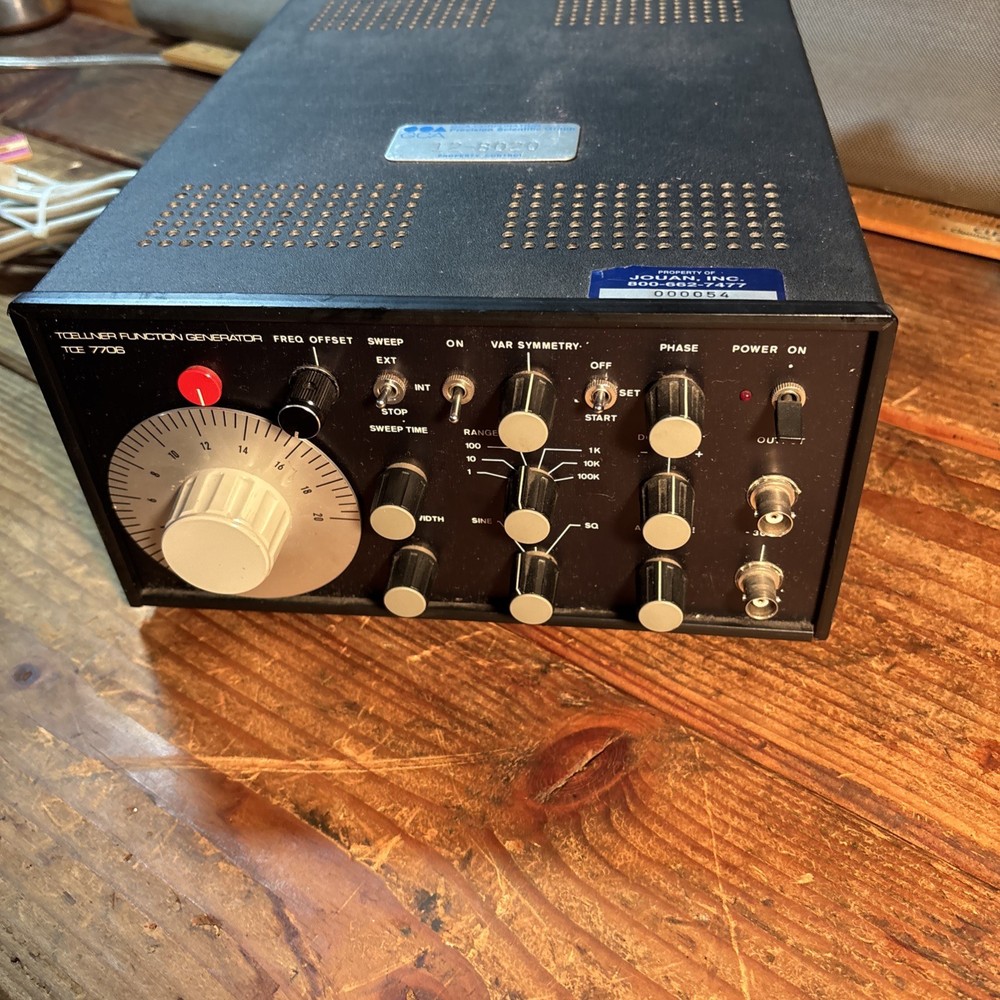 Toellner TCE 7406 Function Generator 50mHz-5Mhz