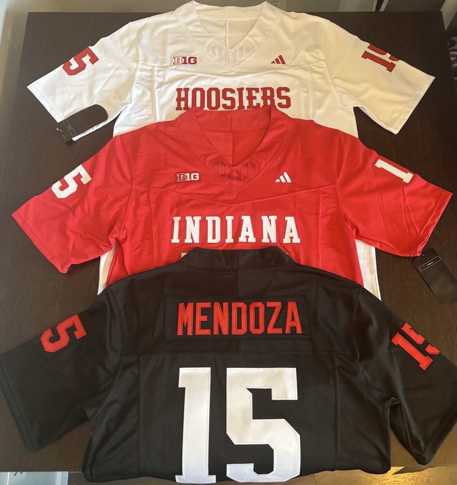Fernando Mendoza Indiana Hoosiers Football Jersey! SHIPS SAME DAY!