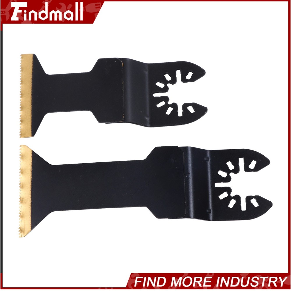 Findmall 16 Pcs Extra-Long Titanium Oscillating Tool Blades Multi Tool Blades