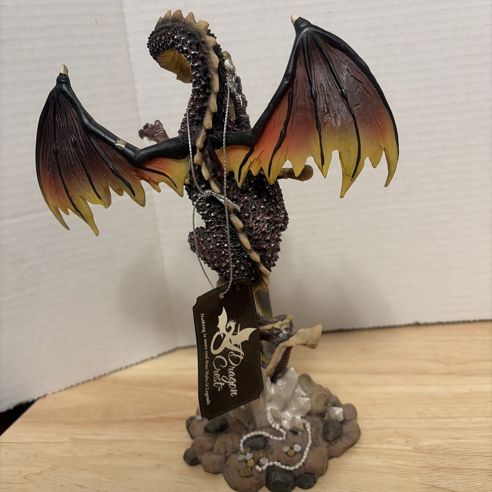Sword in Stone Dragon Statue Figurine