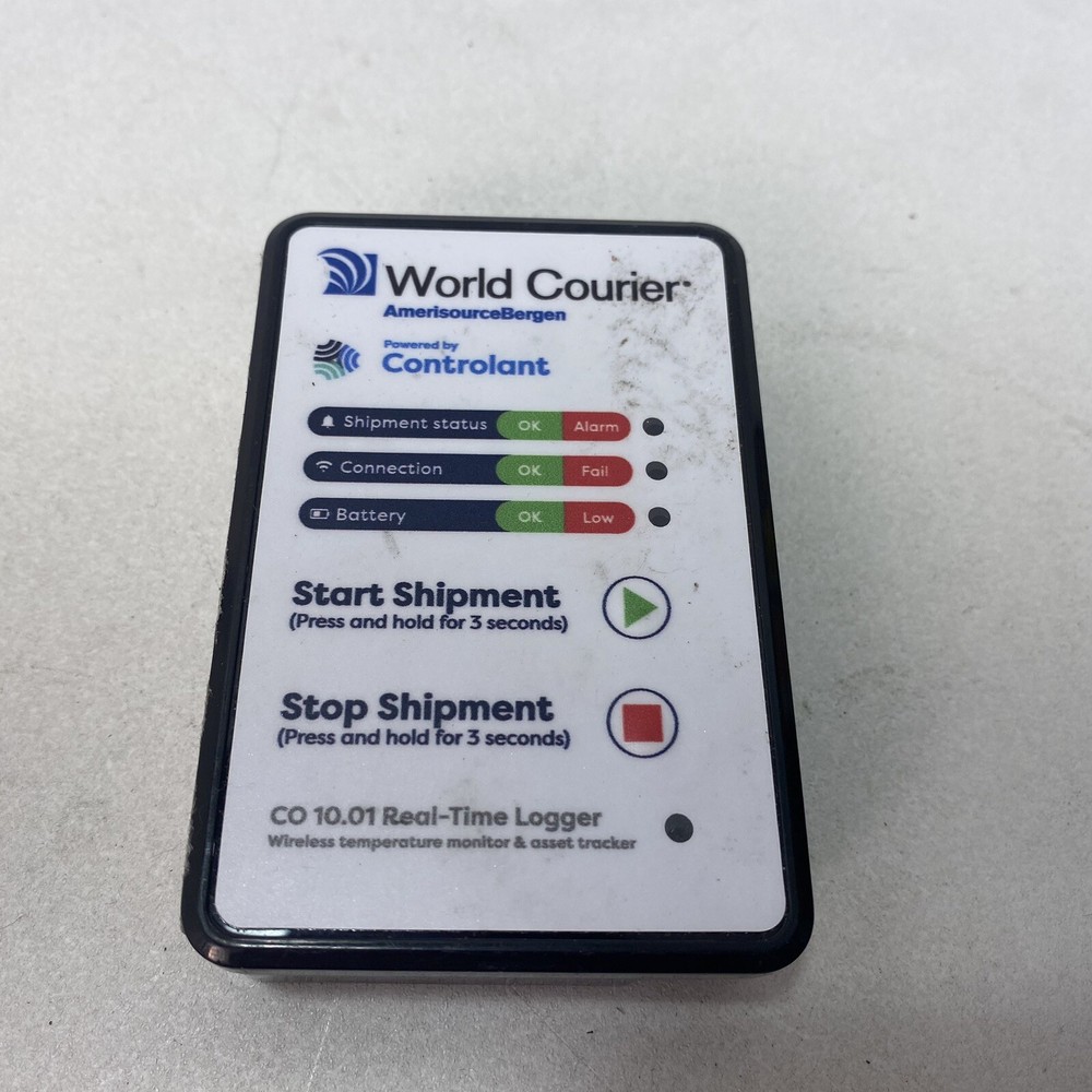 Allergan Powered By Controlant CO 10.01 Real-Time Logger, unit only.