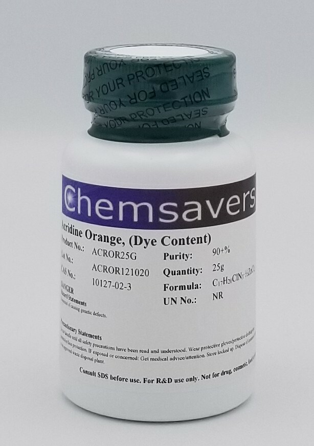 Acridine Orange, 90+% (Dye Content), 25g