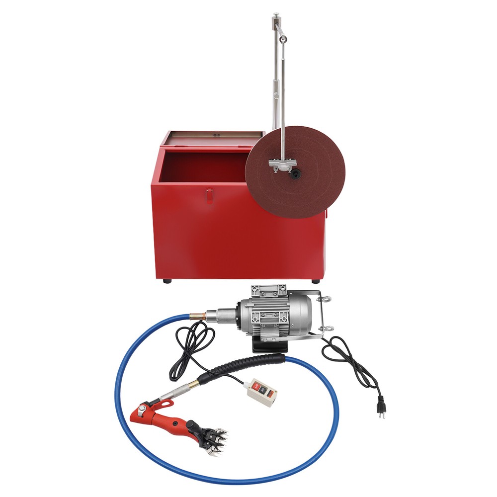 110V 360° Rotate Electric Shearing Tool, Electric Sheep Shear Clipper Sharpener