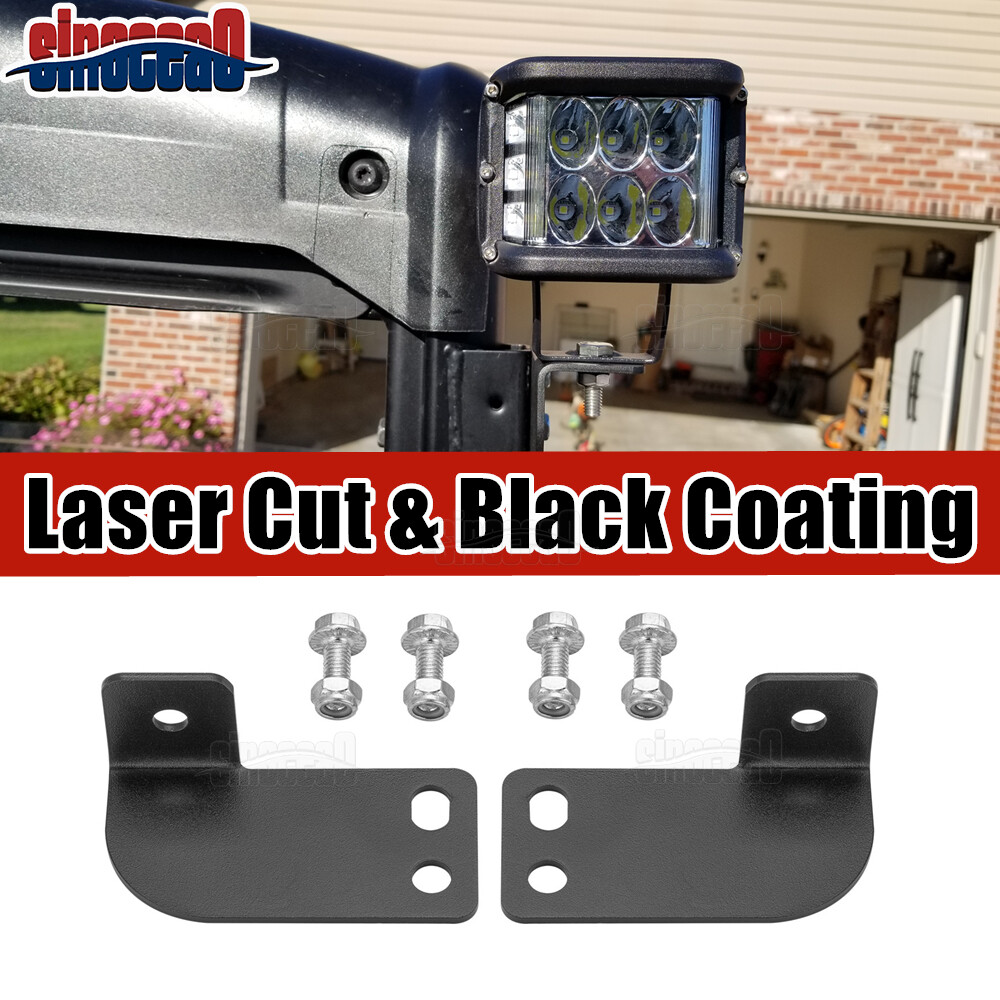 For Polaris Ranger Full Size 13-25 Rear Pro-fit Cage LED Light Flag Whip Bracket