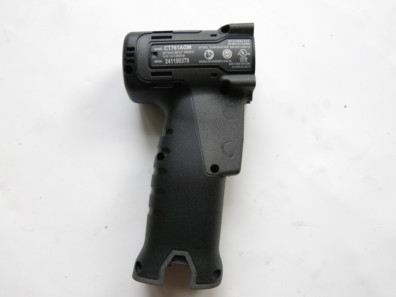 Snap On Gun Metal CT761 CT761A 3/8” Impact Housing Replacement Body Kit