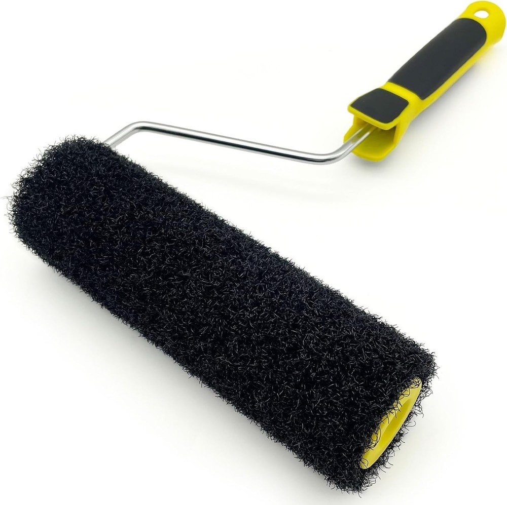 9 Inch Drywall Compound Roller Texture Brush Wall Ceiling Painting Tool