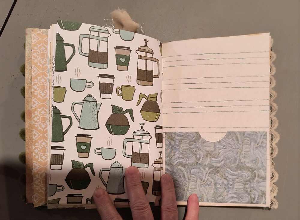handmade junk writing journal