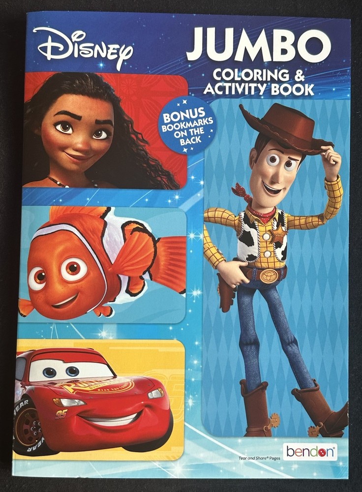 Bendon Disney Jumbo Coloring & Activity Book
