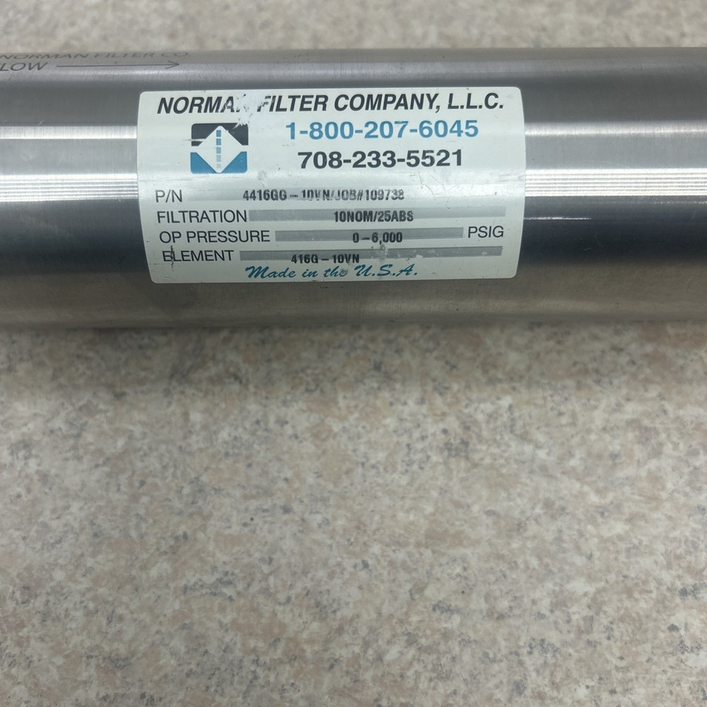 NORMAN FILTER COMPANY FILTER 416G-10VN ELEMENT