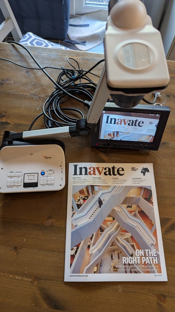 Optoma DC554 4K UHD Document Camera ( Visualiser)