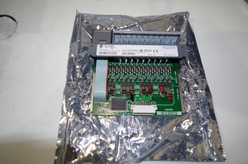 ALLEN BRADLEY # SLC500 CAT# 1746-IB16 SER-C INPUT MODULE 10-30VDC INPUT