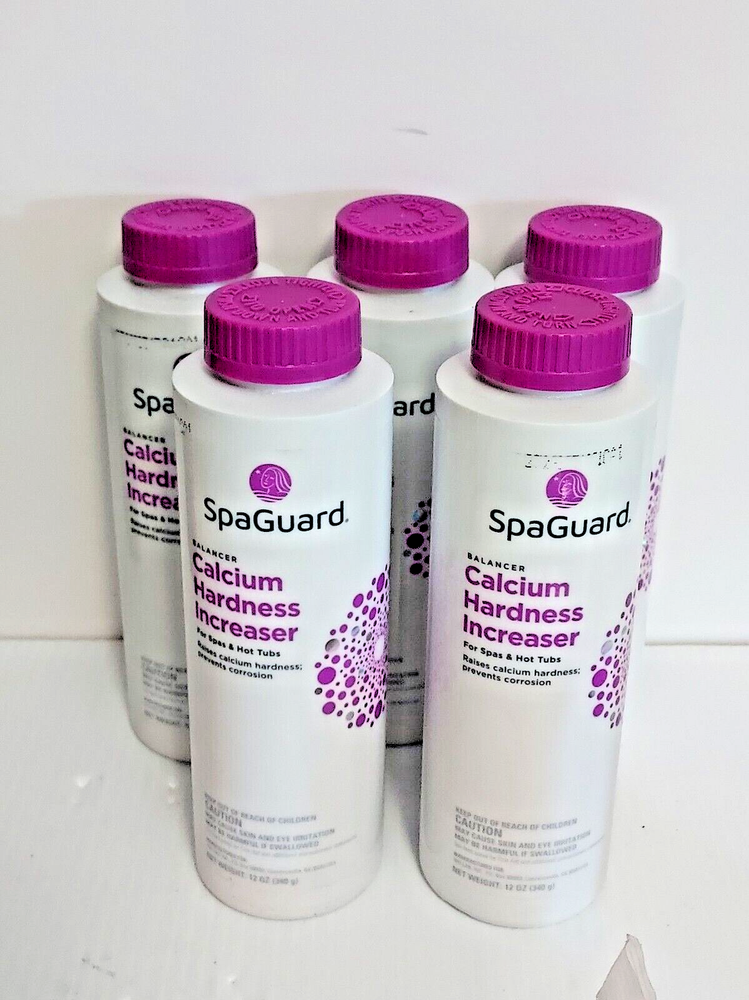 SpaGuard Spa Calcium Hardness Increaser 12 oz - 5 Pack