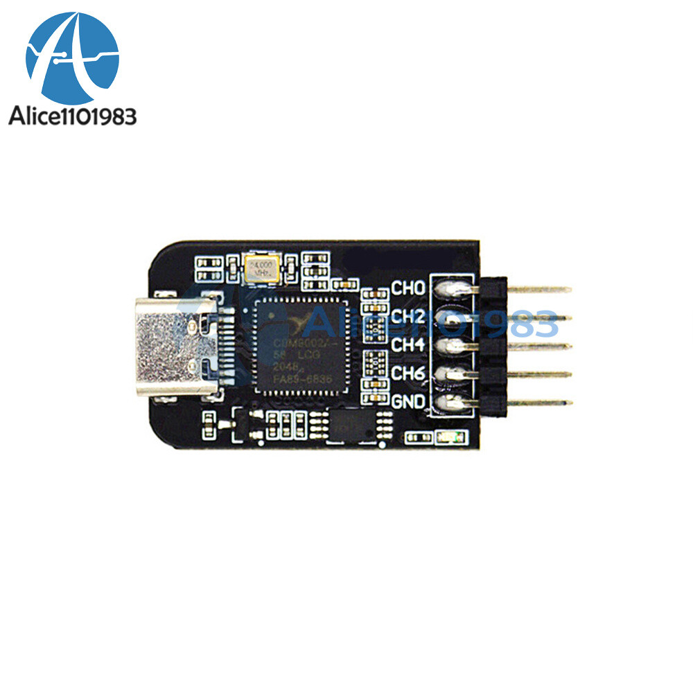 1/2/5/10 Pieces 8 Channel Mini Logic Analyzer Type C MCU Arm FPGA Debugging Tool