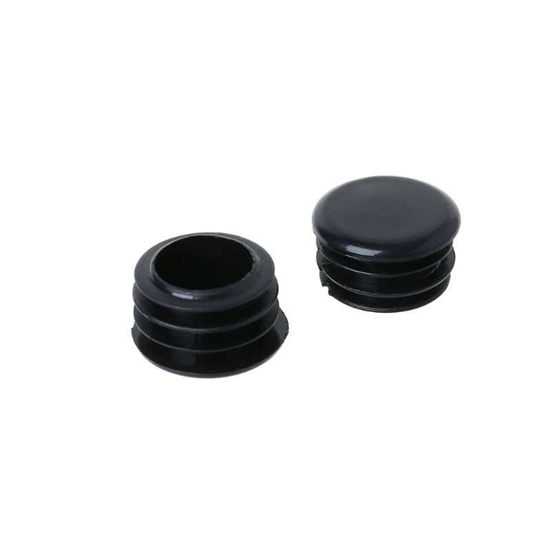 2 Pcs/Set Handlebar Cap Plug Dustproof Grips End Bar Plugs Plastic Stopp