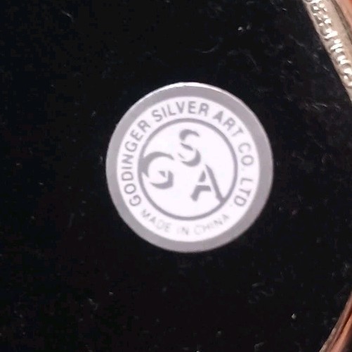 Holiday Collections Silver Plated Drum Candle Holders by Godinger (NOB)