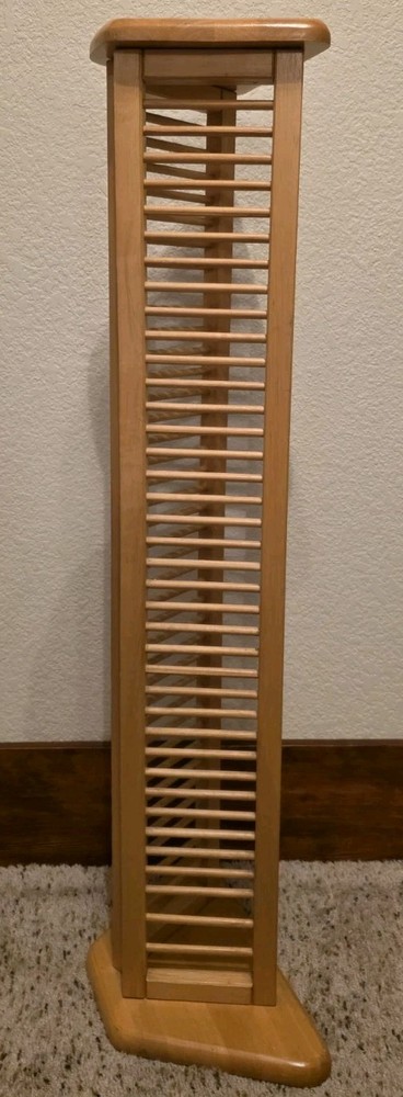 🔥Y2K Wooden Corner CD Rack 🔥