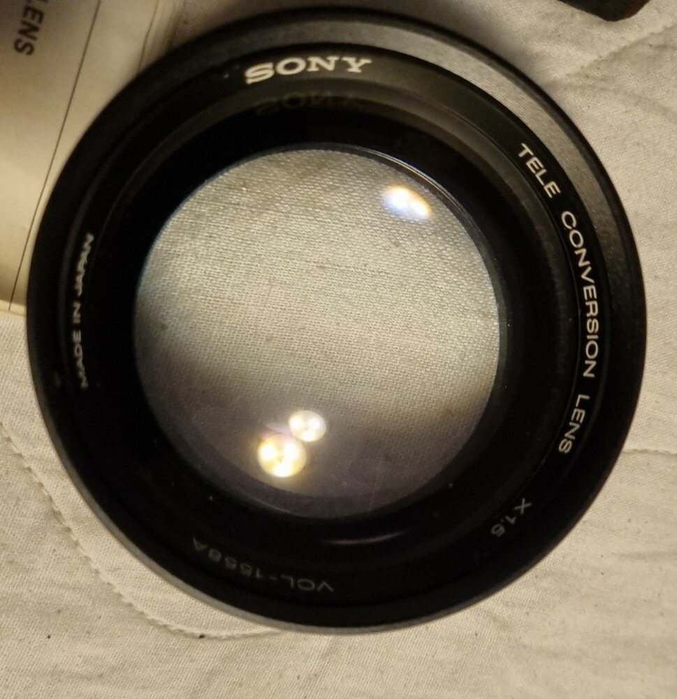 Sony Lens Vcl-1558a with reducer