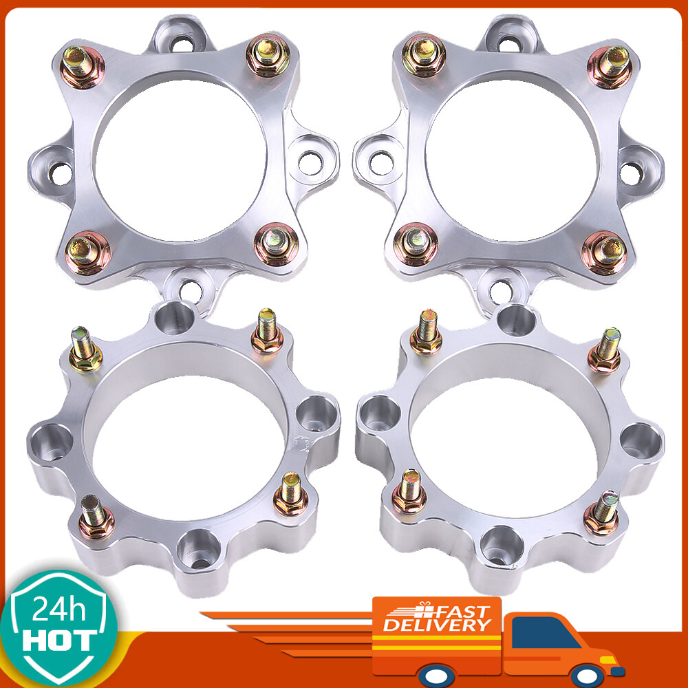 For Yamaha Raptor 700 660 1.5" 2" (3" 4") Complete Wheel Spacers Front Rear Pair