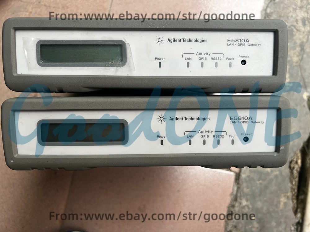 1PC USED TESTED Agilent Keysight HP E5810A LAN/GPIB