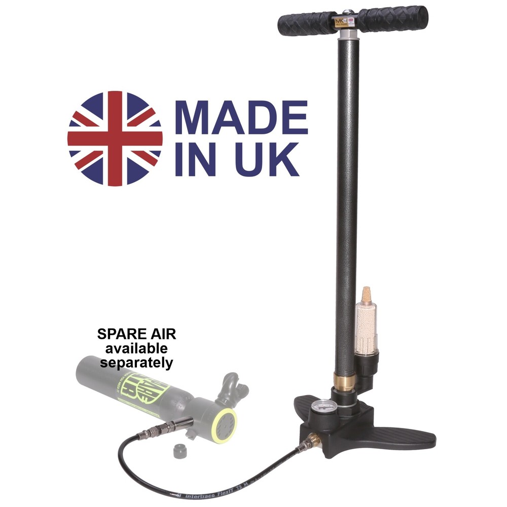 Spare Air/HEED Custom High-pressure Hand Pump -includes all adapters ready to go