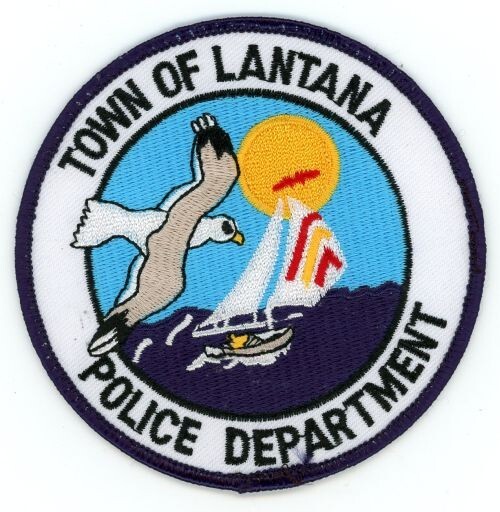 FLORIDA FL LANTANA POLICE NICE SHOULDER PATCH SHERIFF