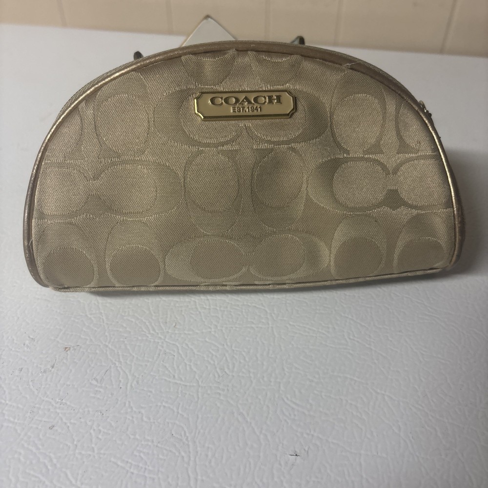 Limited Edition Coach Cosmetic Dome Bag