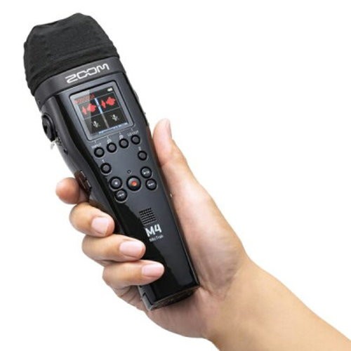 Zoom M4 4-track recorder with built-in timecode generator, 32-bit float support