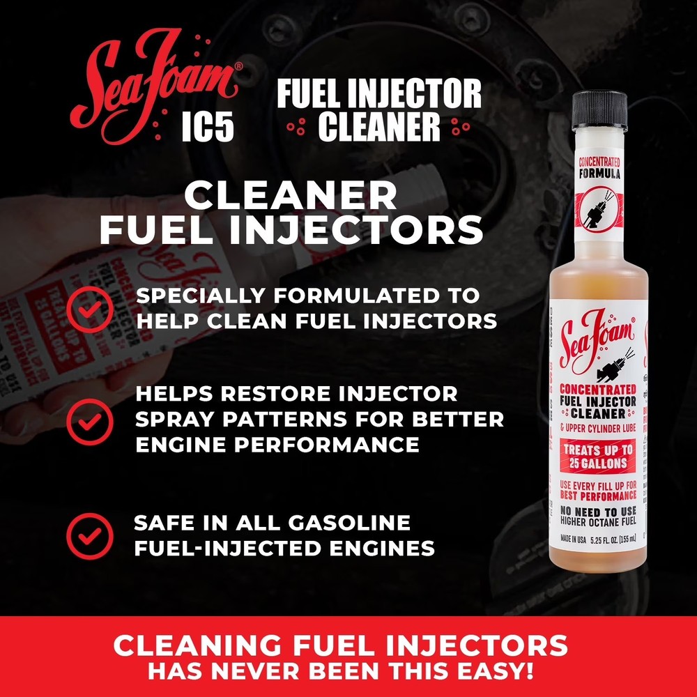 2 pack, Sea Foam Fuel Injector Cleaner.