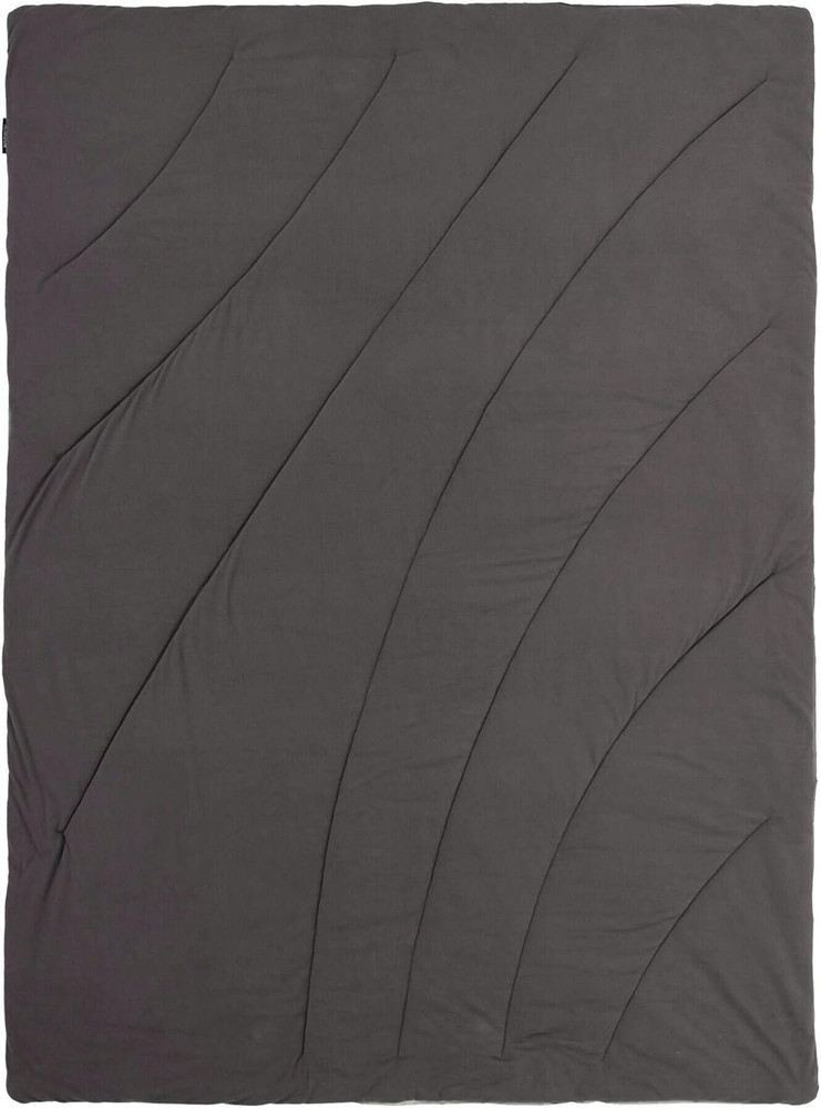 Horizon Overland Packable Camping Blanket and Comforter, Gray