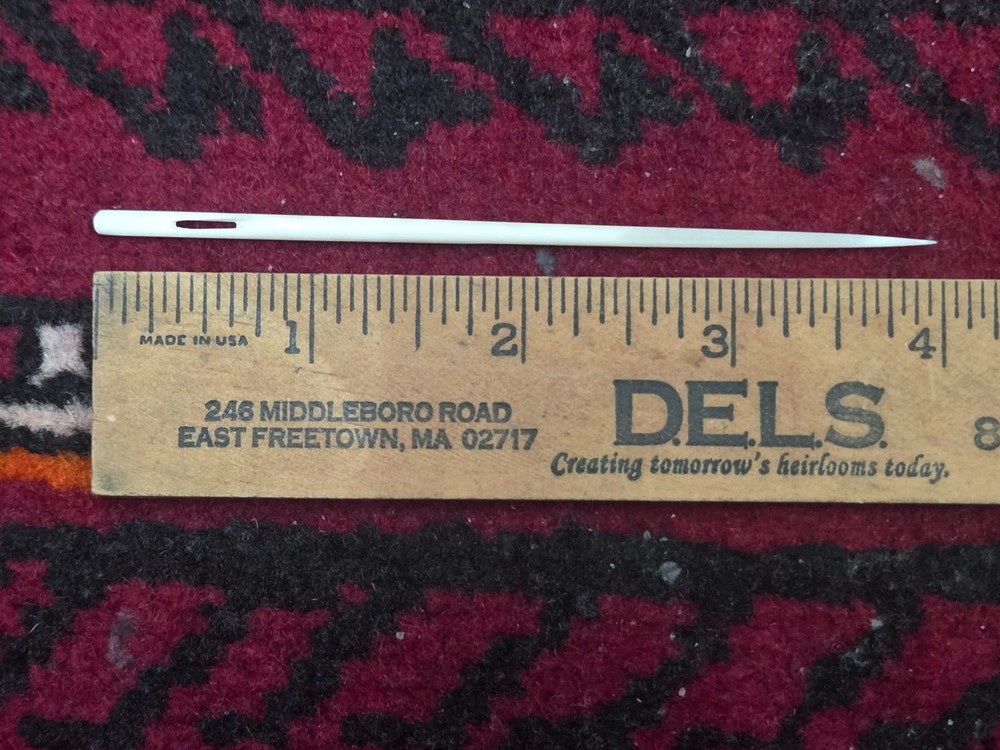 hard carved 4" NEEDLE