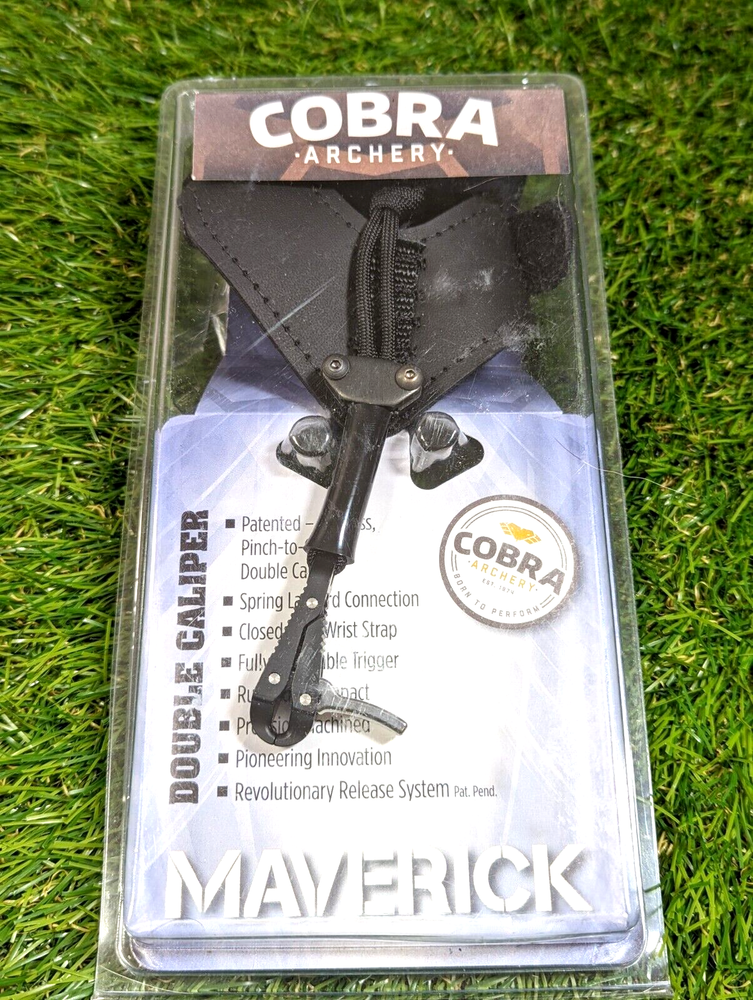 **NEW** Cobra Archery MAVERICK Release Black #386