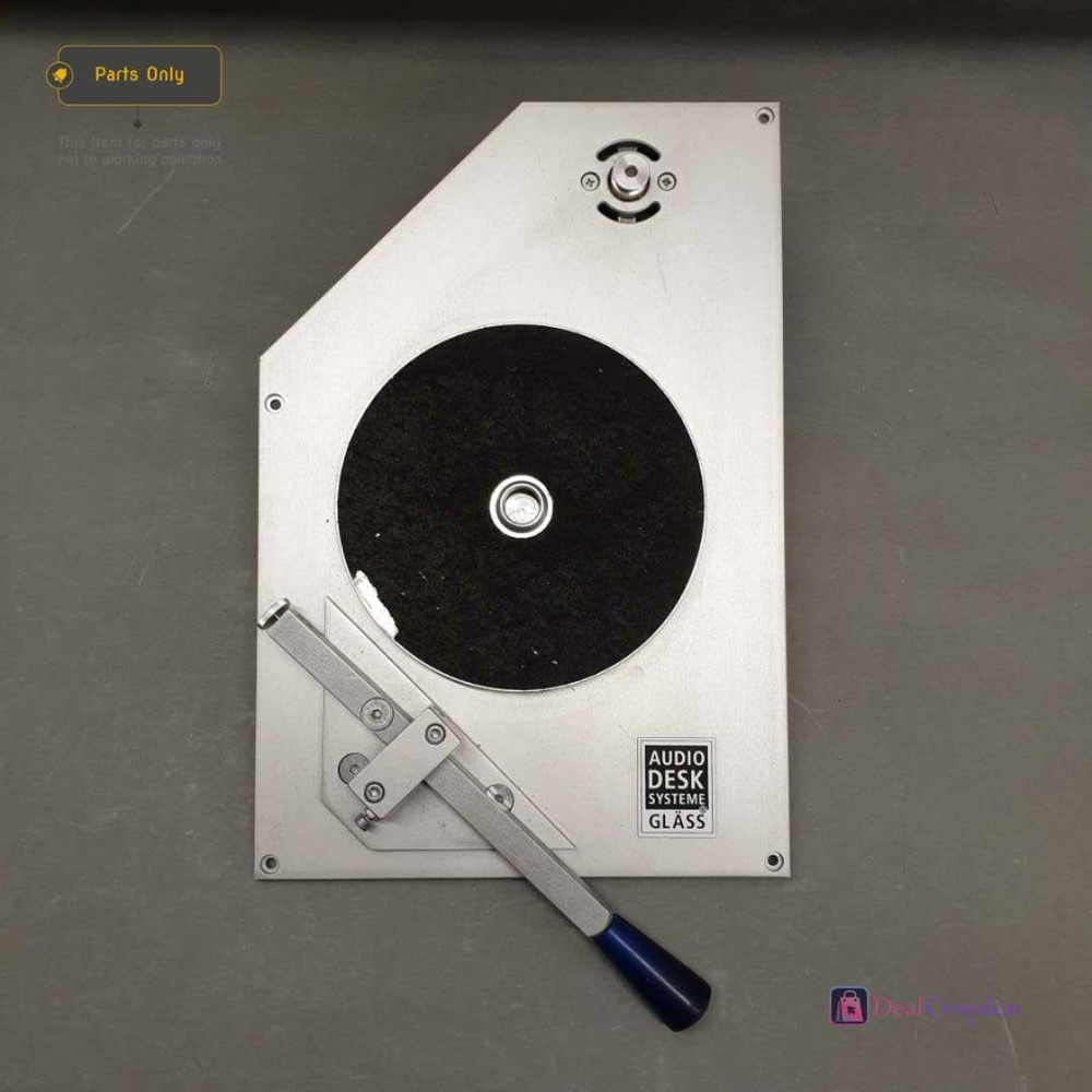 AUDIO DESK SYSTEME GLASS CD CUTTING LAITHE UNTESTED
