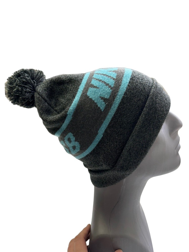 Nike Gray Snow Board Gray Winter Beanie EUC