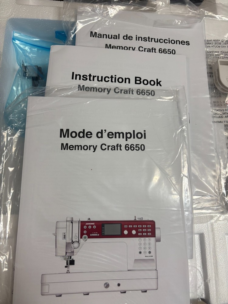 Janome MC6650 Sewing Machine