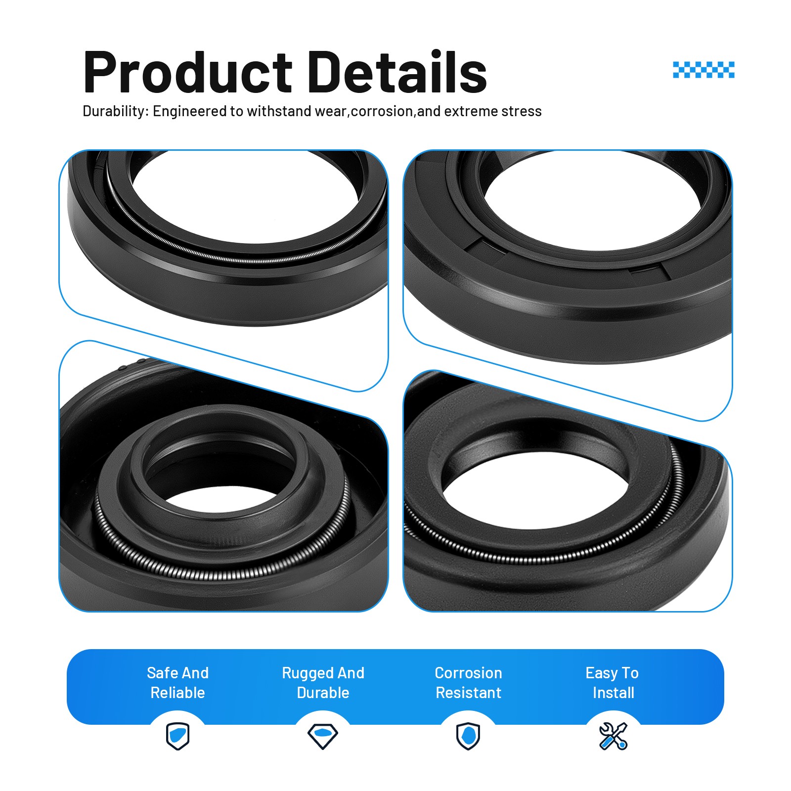 Complete Gasket Kit W/ Oil Seal for Yamaha YZ125 1998-2000 2001 2002 2003 2004