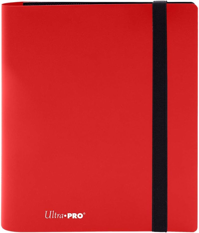 Ultra Pro Eclipse 4 Pocket Pro Binder Apple Red